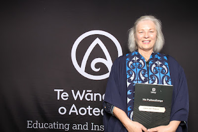 Photo from the TWoA Tāmaki Makaurau 2023 Graduations (Ceremony 5 @ 3pm), held at the Due Drop Events Centre, Manukau, Auckland, New Zealand on Thursday, 8 June, 2023. Photo: InstaBooth by KeyImagery Photography. Copyright: © Te Wānanga o Aotearoa.
