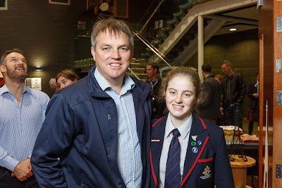 Photo from the Father/Daughter Breakfast held in the School Hall at Waikato Diocesan, Hamilton, New Zealand, on Friday 4th August 2017.  Photo: Mike Walen / KeyImagery Photography.