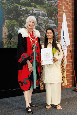 Photo from the HCC NZ Citizenship Ceremony 1 (Morning) held at The Atrium, Wintec/Te Pukenga, Hamilton, Waikato, New Zealand at 10:00am on Monday, 11 March, 2024. Photo: Mike Walen / KeyImagery Photography. Copyright: © Hamilton City Council.