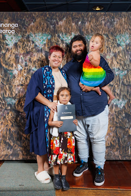 Photo from the TWoA Waiariki 2023 Graduations (Ōpōtiki), held at the De Luxe Theatre, Ōpōtiki, Bay of Plenty, New Zealand on Friday, 28 May, 2023. Photo: Mike Walen / KeyImagery Photography. Copyright: © Te Wānanga o Aotearoa.