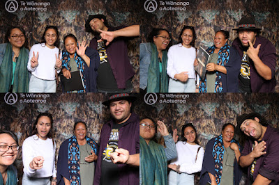 Booth photo from the TWoA Tainui 2021 Graduations (Thursday Afternoon - Ceremony 2), held at Elim Church, Te Rapa, Hamilton, New Zealand. Taken: Thursday 22 April 2021. Photo: InstaBooth / KeyImagery Photography. Copyright: © Te Wānanga o Aotearoa.