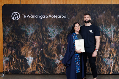 Photo from the TWoA Tāmaki Makaurau 2023 Graduations (Ceremony 5 @ 3pm), held at the Due Drop Events Centre, Manukau, Auckland, New Zealand on Thursday, 8 June, 2023. Photo: Mike Walen / KeyImagery Photography. Copyright: © Te Wānanga o Aotearoa.