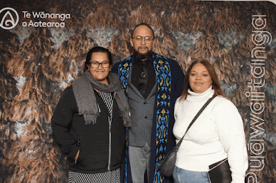 Booth photo from the TWoA Waiariki 2023 Graduations (Whakatāne), held at the Baptist Church, Whakatāne, Bay of Plenty, New Zealand on Wednesday, 17 May, 2023. Photo: Mike Walen / KeyImagery Photography. Copyright: © Te Wānanga o Aotearoa.