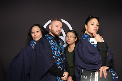Photo from the TWoA Tāmaki Makaurau 2023 Graduations (Ceremony 4 @ 10am), held at the Due Drop Events Centre, Manukau, Auckland, New Zealand on Thursday, 8 June, 2023. Photo: InstaBooth by KeyImagery Photography. Copyright: © Te Wānanga o Aotearoa.
