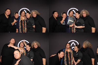 Photo from the TWoA Tāmaki Makaurau 2023 Graduations (Ceremony 5 @ 3pm), held at the Due Drop Events Centre, Manukau, Auckland, New Zealand on Thursday, 8 June, 2023. Photo: InstaBooth by KeyImagery Photography. Copyright: © Te Wānanga o Aotearoa.
