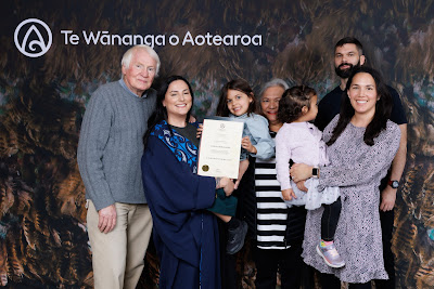 Photo from the TWoA Tāmaki Makaurau 2023 Graduations (Ceremony 5 @ 3pm), held at the Due Drop Events Centre, Manukau, Auckland, New Zealand on Thursday, 8 June, 2023. Photo: Mike Walen / KeyImagery Photography. Copyright: © Te Wānanga o Aotearoa.