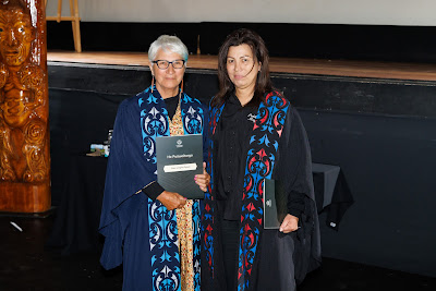 Photo from the TWoA Waiariki 2023 Graduations (Ōpōtiki), held at the De Luxe Theatre, Ōpōtiki, Bay of Plenty, New Zealand on Friday, 28 May, 2023. Photo: Mike Walen / KeyImagery Photography. Copyright: © Te Wānanga o Aotearoa.