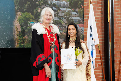 Photo from the HCC NZ Citizenship Ceremony 1 (Morning) held at The Atrium, Wintec/Te Pukenga, Hamilton, Waikato, New Zealand at 10:00am on Monday, 11 March, 2024. Photo: Mike Walen / KeyImagery Photography. Copyright: © Hamilton City Council.