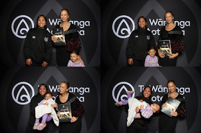 Booth photo from the TWoA Te Tai Tokerau (Kaitaia) 2025 Graduation held at Te Kura Kaupapa Maori o Pukemiro in Kaitaia, Northland, New Zealand on Monday, 14 April, 2025. Photo by InstaBooth / KeyImagery Photography. Copyright: © 2025 Te Wānanga o Aotearoa.