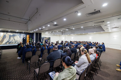 Photo from the TWoA Waiariki 2024 Graduation (Rotorua), held at The Distinction Hotel, Rotorua, Bay aof Plenty, New Zealand on Friday, 10 May, 2024. Photo: Mike Walen / KeyImagery Photography. Copyright: © Te Wānanga o Aotearoa.