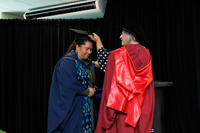 Photo from the TWoA Tainui 2022 Graduations (Mangakotukutuku), held at the Mangakotukutuku Campus, Hamilton, Waikato, New Zealand. Taken: Friday 9 September, 2022. Photo: Mike Walen / KeyImagery Photography. Copyright: © Te Wananga o Aotearoa.