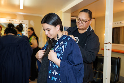Photo from the TWoA Waiariki 2023 Graduations (Ōpōtiki), held at the De Luxe Theatre, Ōpōtiki, Bay of Plenty, New Zealand on Friday, 28 May, 2023. Photo: Mike Walen / KeyImagery Photography. Copyright: © Te Wānanga o Aotearoa.
