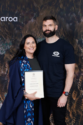 Photo from the TWoA Tāmaki Makaurau 2023 Graduations (Ceremony 5 @ 3pm), held at the Due Drop Events Centre, Manukau, Auckland, New Zealand on Thursday, 8 June, 2023. Photo: Mike Walen / KeyImagery Photography. Copyright: © Te Wānanga o Aotearoa.