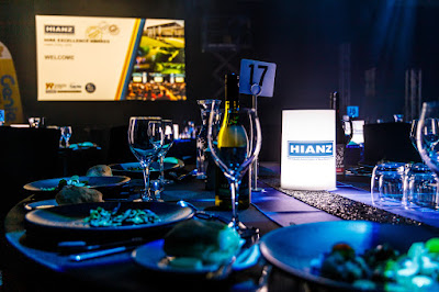Photo from the Gala Dinner on Day 2 of the HIANZ Conference & Trade Show 2019 held at the Claudelands Events Centre, Hamilton, New Zealand. Taken: Thursday, 4 July 2019. Photography: Mike Walen / KeyImagery Photography. Copyright: © HIANZ.