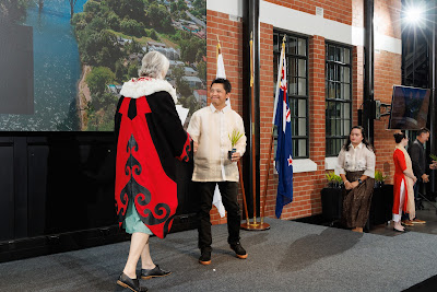 Photo from the HCC NZ Citizenship Ceremony 1 (Morning) held at The Atrium, Wintec/Te Pukenga, Hamilton, Waikato, New Zealand at 10:00am on Monday, 11 March, 2024. Photo: Mike Walen / KeyImagery Photography. Copyright: © Hamilton City Council.