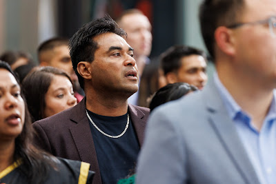 Photo from the HCC NZ Citizenship Ceremony (Morning) held in The Atrium, Wintec/Te Pukenga, Hamilton, Waikato, New Zealand at 10:00am on Monday, 12 February, 2024. Photo: Mike Walen / KeyImagery Photography. Copyright: © Hamilton City Council.