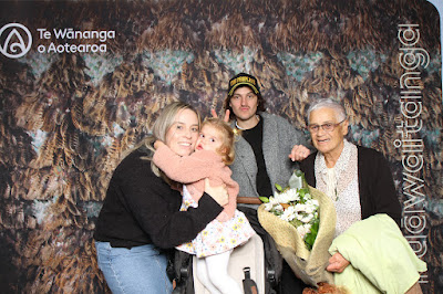 Booth photo from the TWoA Waiariki 2023 Graduations (Waiwhero), held at Te Puia, Rotorua, Bay of Plenty, New Zealand on Friday, 12 May, 2023. Photo: Instabooth by KeyImagery. Copyright: © Te Wānanga o Aotearoa.