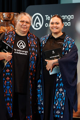 Photo from the TWoA Whirikoka 2024 Graduation (Gisborne), held at the War Memorial Theatre, Gisborne, East Coast, New Zealand on Wednesday 10 April, 2024. Photo by Mike Walen / KeyImagery Photography. Copyright: © Te Wānanga o Aotearoa.