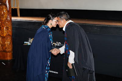 Photo from the TWoA Waiariki 2023 Graduations (Ōpōtiki), held at the De Luxe Theatre, Ōpōtiki, Bay of Plenty, New Zealand on Friday, 28 May, 2023. Photo: Mike Walen / KeyImagery Photography. Copyright: © Te Wānanga o Aotearoa.