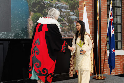 Photo from the HCC NZ Citizenship Ceremony 1 (Morning) held at The Atrium, Wintec/Te Pukenga, Hamilton, Waikato, New Zealand at 10:00am on Monday, 11 March, 2024. Photo: Mike Walen / KeyImagery Photography. Copyright: © Hamilton City Council.