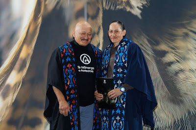 Photo from the TWoA Waiariki 2024 Graduation (Rotorua), held at The Distinction Hotel, Rotorua, Bay aof Plenty, New Zealand on Friday, 10 May, 2024. Photo: Mike Walen / KeyImagery Photography. Copyright: © Te Wānanga o Aotearoa.
