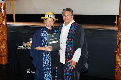 Photo from the TWoA Waiariki 2023 Graduations (Ōpōtiki), held at the De Luxe Theatre, Ōpōtiki, Bay of Plenty, New Zealand on Friday, 28 May, 2023. Photo: Mike Walen / KeyImagery Photography. Copyright: © Te Wānanga o Aotearoa.