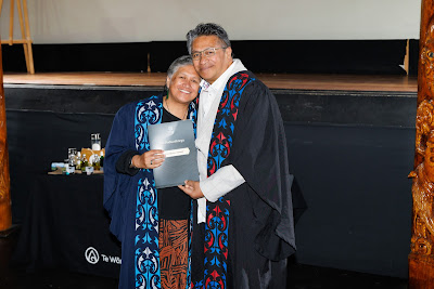 Photo from the TWoA Waiariki 2023 Graduations (Ōpōtiki), held at the De Luxe Theatre, Ōpōtiki, Bay of Plenty, New Zealand on Friday, 28 May, 2023. Photo: Mike Walen / KeyImagery Photography. Copyright: © Te Wānanga o Aotearoa.