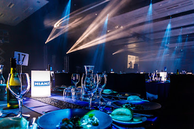 Photo from the Gala Dinner on Day 2 of the HIANZ Conference & Trade Show 2019 held at the Claudelands Events Centre, Hamilton, New Zealand. Taken: Thursday, 4 July 2019. Photography: Mike Walen / KeyImagery Photography. Copyright: © HIANZ.