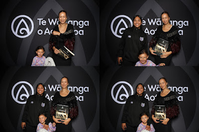 Booth photo from the TWoA Te Tai Tokerau (Kaitaia) 2025 Graduation held at Te Kura Kaupapa Maori o Pukemiro in Kaitaia, Northland, New Zealand on Monday, 14 April, 2025. Photo by InstaBooth / KeyImagery Photography. Copyright: © 2025 Te Wānanga o Aotearoa.