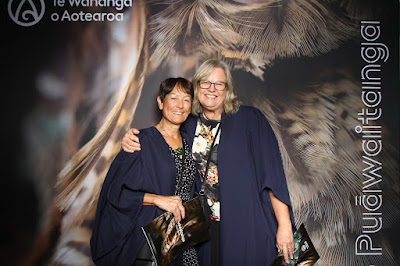 Booth photo from the TWoA Tainui 2025 Graduations (Ceremony 1 @ 10am) held at Claudelands Event Centre in Hamilton, Waikato, New Zealand on Tuesday, 29 April, 2025. Photography by InstaBooth / KeyImagery Photography. Copyright: © 2025 Te Wānanga o Aotearoa.
