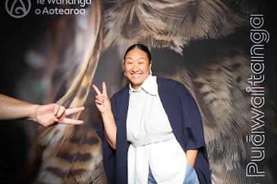 Booth photo from the TWoA Tainui 2025 Graduations (Ceremony 1 @ 10am) held at Claudelands Event Centre in Hamilton, Waikato, New Zealand on Tuesday, 29 April, 2025. Photography by InstaBooth / KeyImagery Photography. Copyright: © 2025 Te Wānanga o Aotearoa.