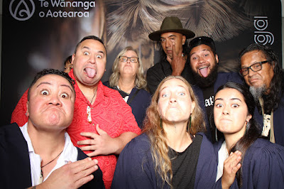 Booth photo from the TWoA Tainui 2025 Graduations (Ceremony 1 @ 10am) held at Claudelands Event Centre in Hamilton, Waikato, New Zealand on Tuesday, 29 April, 2025. Photography by InstaBooth / KeyImagery Photography. Copyright: © 2025 Te Wānanga o Aotearoa.