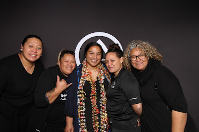 Photo from the TWoA Tāmaki Makaurau 2023 Graduations (Ceremony 5 @ 3pm), held at the Due Drop Events Centre, Manukau, Auckland, New Zealand on Thursday, 8 June, 2023. Photo: InstaBooth by KeyImagery Photography. Copyright: © Te Wānanga o Aotearoa.