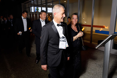 Photo from the Gala Dinner on Day 2 of the HIANZ Conference & Trade Show 2019 held at the Claudelands Events Centre, Hamilton, New Zealand. Taken: Thursday, 4 July 2019. Photography: Mike Walen / KeyImagery Photography. Copyright: © HIANZ.
