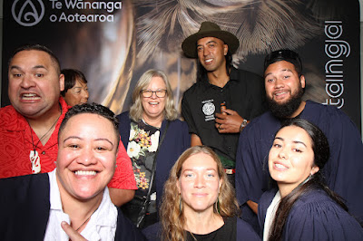 Booth photo from the TWoA Tainui 2025 Graduations (Ceremony 1 @ 10am) held at Claudelands Event Centre in Hamilton, Waikato, New Zealand on Tuesday, 29 April, 2025. Photography by InstaBooth / KeyImagery Photography. Copyright: © 2025 Te Wānanga o Aotearoa.