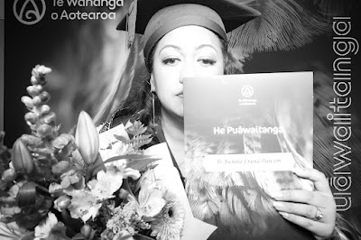 Booth photo from the TWoA Tainui 2025 Graduations (Ceremony 3 @ 10am) held at Claudelands Event Centre in Hamilton, Waikato, New Zealand on Wednesday, 30 April, 2025. Photography by InstaBooth / KeyImagery Photography. Copyright: © 2025 Te Wānanga o Aotearoa.