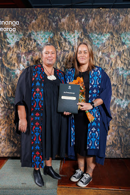 Photo from the TWoA Waiariki 2023 Graduations (Ōpōtiki), held at the De Luxe Theatre, Ōpōtiki, Bay of Plenty, New Zealand on Friday, 28 May, 2023. Photo: Mike Walen / KeyImagery Photography. Copyright: © Te Wānanga o Aotearoa.