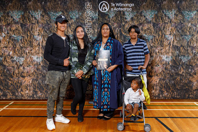 Photo from the TWoA Tainui 2019 Graduations (Ceremony 2),  held at Hamilton Boys' High School, Hamilton, New Zealand. Taken: Wednesday 17 April 2019. Photo: Mike Walen / KeyImagery Photography. Copyright: © Te Wānanga o Aotearoa.