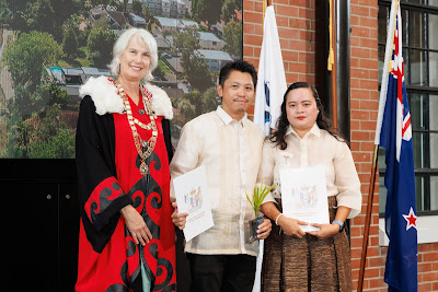 Photo from the HCC NZ Citizenship Ceremony 1 (Morning) held at The Atrium, Wintec/Te Pukenga, Hamilton, Waikato, New Zealand at 10:00am on Monday, 11 March, 2024. Photo: Mike Walen / KeyImagery Photography. Copyright: © Hamilton City Council.