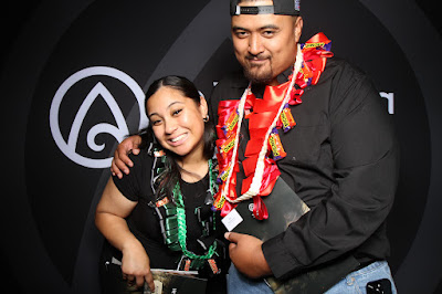 Booth photo from the TWoA Te Tai Tokerau (Kaitaia) 2025 Graduation held at Te Kura Kaupapa Maori o Pukemiro in Kaitaia, Northland, New Zealand on Monday, 14 April, 2025. Photo by InstaBooth / KeyImagery Photography. Copyright: © 2025 Te Wānanga o Aotearoa.
