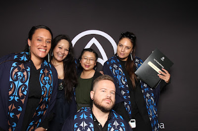 Photo from the TWoA Tāmaki Makaurau 2023 Graduations (Ceremony 4 @ 10am), held at the Due Drop Events Centre, Manukau, Auckland, New Zealand on Thursday, 8 June, 2023. Photo: InstaBooth by KeyImagery Photography. Copyright: © Te Wānanga o Aotearoa.
