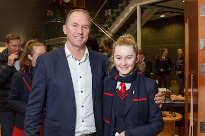 Photo from the Father/Daughter Breakfast held in the School Hall at Waikato Diocesan, Hamilton, New Zealand, on Friday 4th August 2017.  Photo: Mike Walen / KeyImagery Photography.