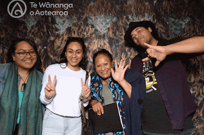 Booth photo from the TWoA Tainui 2021 Graduations (Thursday Afternoon - Ceremony 2), held at Elim Church, Te Rapa, Hamilton, New Zealand. Taken: Thursday 22 April 2021. Photo: InstaBooth / KeyImagery Photography. Copyright: © Te Wānanga o Aotearoa.