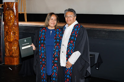 Photo from the TWoA Waiariki 2023 Graduations (Ōpōtiki), held at the De Luxe Theatre, Ōpōtiki, Bay of Plenty, New Zealand on Friday, 28 May, 2023. Photo: Mike Walen / KeyImagery Photography. Copyright: © Te Wānanga o Aotearoa.