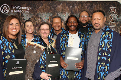 Booth photo from the TWoA Waiariki 2023 Graduations (Whakatāne), held at the Baptist Church, Whakatāne, Bay of Plenty, New Zealand on Wednesday, 17 May, 2023. Photo: Mike Walen / KeyImagery Photography. Copyright: © Te Wānanga o Aotearoa.