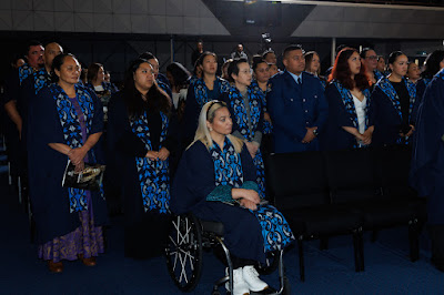 Photo from the TWoA Tāmaki Makaurau 2024 Graduations (Ceremony 4 @ 7pm), held at Church Unlimited, Glendene, Auckland, New Zealand on Tuesday, 25 June, 2024. Photo: Mike Walen / KeyImagery Photography. Copyright: © Te Wānanga o Aotearoa.