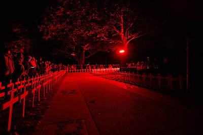 Photo from the Anzac Day 2023 Dawn Parade & Service held at Memorial Park, Hamilton, Waikato, New Zealand. Taken: Tuesday, 25 April, 2023. Photography: Mike Walen / KeyImagery Photography. Copyright: © Hamilton City Council.