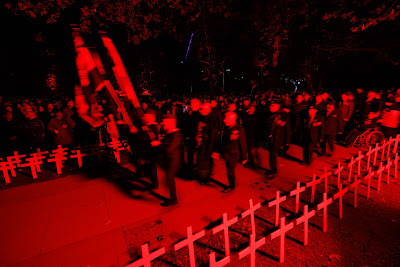Photo from the Anzac Day 2023 Dawn Parade & Service held at Memorial Park, Hamilton, Waikato, New Zealand. Taken: Tuesday, 25 April, 2023. Photography: Mike Walen / KeyImagery Photography. Copyright: © Hamilton City Council.
