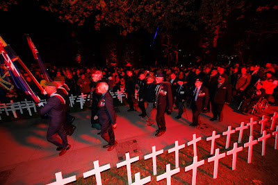 Photo from the Anzac Day 2023 Dawn Parade & Service held at Memorial Park, Hamilton, Waikato, New Zealand. Taken: Tuesday, 25 April, 2023. Photography: Mike Walen / KeyImagery Photography. Copyright: © Hamilton City Council.