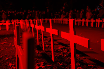 Photo from the Anzac Day 2023 Dawn Parade & Service held at Memorial Park, Hamilton, Waikato, New Zealand. Taken: Tuesday, 25 April, 2023. Photography: Mike Walen / KeyImagery Photography. Copyright: © Hamilton City Council.